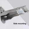 Ceiling mount curtain rod,cafe curtain rod,ceiling mount curtain track,privacy curtains for room divider,Scope of application: Suitable for living rooms,bathrooms,bedrooms,ceilings,bay windows,RVs ( C view 2