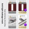 Ceiling mount curtain rod,cafe curtain rod,ceiling mount curtain track,privacy curtains for room divider,Scope of application: Suitable for living rooms,bathrooms,bedrooms,ceilings,bay windows,RVs ( C view 4