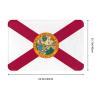 NUSDB Florida State Flag Indoor Doormat, Door Entrance Rug Bathroom Bath Mats 24" X 16" view 3