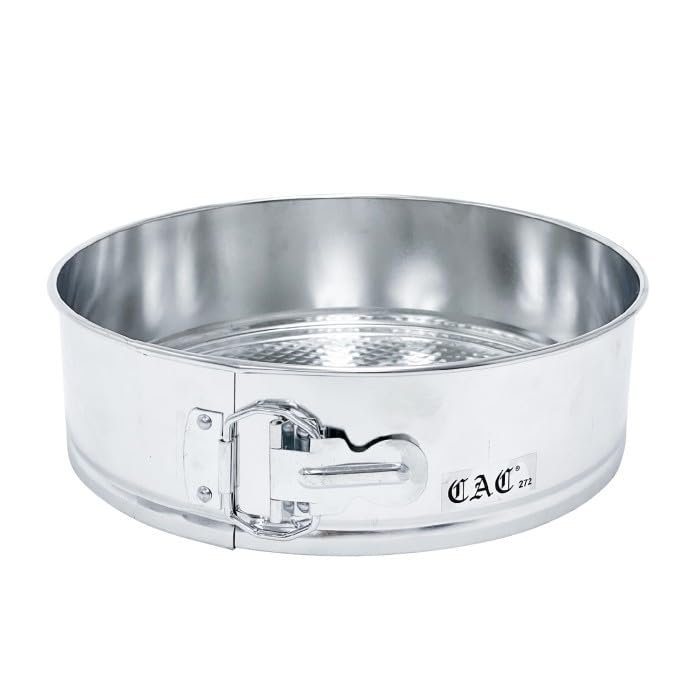 CAC China TNSP-093 Tin Springform Pan 9-1/2" x 3"