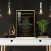 12 Laws Of The Universe Wall Art Manifestation Spiritual Canvas, Attraction Print Office Decor, Energy Quote, Magic Energy Message, Gratitude Sign, Home Spirit Self-Empowerment Saying Metal Gold 12x16 view 4