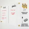 Acrylic Wall Calendar and to Do Goals - Personalized Calendar 2026, Horizontal Wall Board, Monthly and Weekly Planner, Housewarming Gift, Goals, to Do (36x24 (Large)) view 2