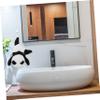 Ciieeo Cute Panda Hand Towel Coral Fleece Quick-Drying Hanging Design for Kitchen and Bathroom Use Multipurpose Absorbent Towel for Home Decor and Everyday Cleaning view 3