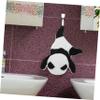 Ciieeo Cute Panda Hand Towel Coral Fleece Quick-Drying Hanging Design for Kitchen and Bathroom Use Multipurpose Absorbent Towel for Home Decor and Everyday Cleaning view 4