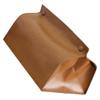 GLEAVI Tissue Box Covering, Tissue Box Cover Leather Rectangle Holder for Home Dorm(Brown) view 1