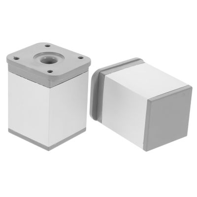 WHAMVOX 2pcs Adjustable Furniture Feet for Sofas and Cabinets Aluminum Alloy Support Legs Versatile Height for Tables Chairs and Dressers