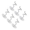 Yctze Upholstery Pins Set of 30/50 for Couch, Chair, Car Sofa, Headliner Repair and Loose Drapery Craft, Clear Head Spiral Fabric Fasteners (30Pcs) view 1