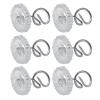 Yctze Upholstery Pins Set of 30/50 for Couch, Chair, Car Sofa, Headliner Repair and Loose Drapery Craft, Clear Head Spiral Fabric Fasteners (30Pcs) view 4