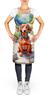 Caroline's Treasures Dachshund Spring Path Apron Cooking Kitchen Server Baking Crafts Gardening for Adult Women Men, Unisex, Large, Multicolor view 2