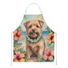 Caroline's Treasures Norfolk Terrier Luau Apron Cooking Kitchen Server Baking Crafts Gardening for Adult Women Men, Unisex, Large, Multicolor view 1