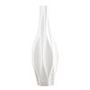 Cabilock 1pc Simplicity Ceramic Flower Vase White Decorative Container for Dried Flowers Modern European Style Home Decor for Centerpieces and Table Settings view 1