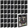 Amylove 24 Pcs Mini Tote Bag Sublimation Blank Canvas Tote Bags Reusable for Grocery Shopping, DIY, Easter Party Favor Gift Bags (8.5 x 8 Inch,Black) view 1