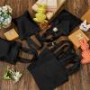 Amylove 24 Pcs Mini Tote Bag Sublimation Blank Canvas Tote Bags Reusable for Grocery Shopping, DIY, Easter Party Favor Gift Bags (8.5 x 8 Inch,Black) view 3