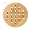 4Pcs Table Mat Anti-Scald Non-Slip Bowl Cup Heat Insulation Pad for Hot Coffee Cup Pads Dishes Heating Insulation Kitchen(Round Shape) view 2