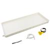 HomeLoft Basics Ac Drip Pan with Drain, Ac Drip Cushion, Air Conditioner Drain Hose Kit, Integrated Molding of PP5 Material, Used for 1-5 P Air Conditioners, Suitable for Indoor and Outdoor Use view 1