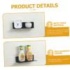MAGICLULU 4pcs Wall Display Shelf Self-Adhesive Floating Corner Shelves Small Storage for Home Decor Easy Install for Kitchen Bathroom Living Room view 4