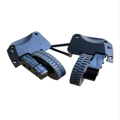 ddjjjpkv Vacuum Cleaner Wheel Assembly Accessories, Wheel Motor. Compatible for Coredy R750, D400, R550, R500+, R600, R650, Robot Vacuum Cleaner Parts Accessories (Color : Right Wheel+Left Wheel)