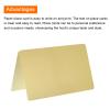 MECCANIXITY 20Pack Table Place Cards, Printable Place Name Cards for Table Setting Wedding Dinner Parties Events Reserved Seating, Pearl Gold view 4