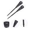 Cabilock 2pcs Cemetery Vases Spikes Plastic Grave Holders for Flowers Weather Resistant Floral Markers for Graves and Memorials for Indoor and Outdoor Use view 3