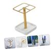 Anneome Toothbrush Holder Stand Electric Toothbrush Storage Rack Bathroom Toothpaste Accessories Multifunctional Makeup Brush Organizer view 2