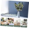 DECHOUS 2pcs Realistic Faux Lemon Twigs Artificial Plant Decor for Indoor Outfit view 2