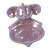 Ciieeo Elephant Shaped Ceramic Soap Dish Soap Holder for Shower Bathroom Easy Clean Drain Design view 1