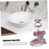 Ciieeo Elephant Shaped Ceramic Soap Dish Soap Holder for Shower Bathroom Easy Clean Drain Design view 3