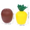 Alipis 4pcs Hawaii Themed Pineapple Coconut Cups Fun Party Drinkware for Luau Decorations -grade Material for Cold Hot Beverages Adorable Cocktail Cups view 2
