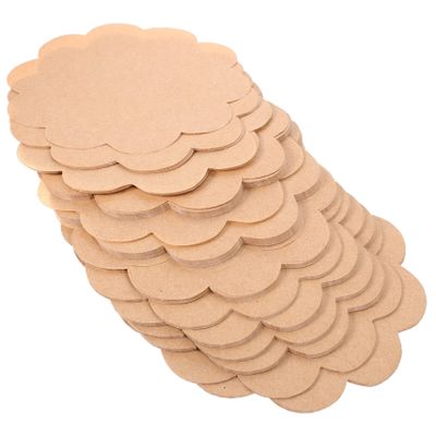 NAMOARLY 500pcs Flower Shape Baking Paper Parchment Paper Baking Sheets for Oven Sandwich Wrap Sheets