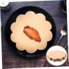 NAMOARLY 500pcs Flower Shape Baking Paper Parchment Paper Baking Sheets for Oven Sandwich Wrap Sheets view 3