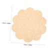 NAMOARLY 500pcs Flower Shape Baking Paper Parchment Paper Baking Sheets for Oven Sandwich Wrap Sheets view 4