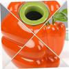 BESPORTBLE Rustic Style Vase Painted Pottery Flower Pot for Indoor Plants Decorative Succulent Planter view 3