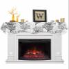 Generic Fireplace Mantel Scarf Top Runner Summer Gradient Black Gray Ocean Coral Sea Mantel Cover Runner Table Runner for Kitchen Window Holiday Home Living Room Decorations 70x17in, Oceanday93645 view 1
