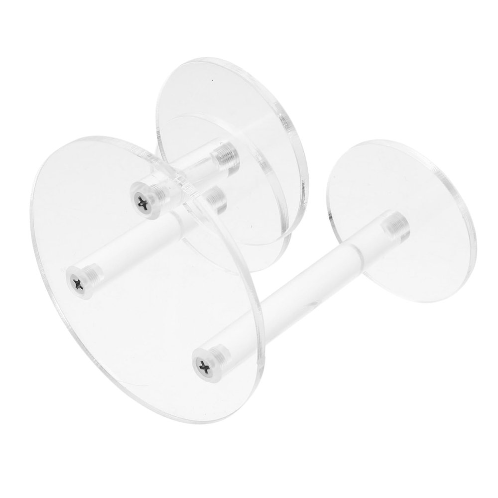 NAMOARLY Acrylic Display Riser Stand 3 Tier Necklace Holder Display for Jewelry Cosmetics Toys