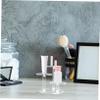 NAMOARLY Acrylic Display Riser Stand 3 Tier Necklace Holder Display for Jewelry Cosmetics Toys view 2