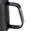 Coffee Kettle 600ML Household Hanging Ear Thin Mouth Pot 304 Stainless Steel Thin Mouth Coffee Utensils Long Mouth Pot Coffee Maker (Color : Black, Size : 600ml) view 3