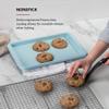 KitchenAid 9x13in Nonstick Aluminized Steel Baking Sheet, Mineral Water view 3