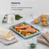 KitchenAid 9x13in Nonstick Aluminized Steel Baking Sheet, Mineral Water view 4