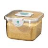 Airtight Rice Storage Container - Transparent Grain Box with Cover, Ideal Food Storage Container for Home Kitchen(5KG-transparent) view 1
