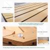 Wooden Shower Board,Bamboo Mat,Wood Shower Mat, Wood Bath Mat, Shower Stall Mat Non-Slip for Bathroom Bathtub Spa Garden Home Customizable,75x90cm/30x36in view 4