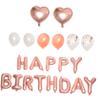 UPKOCH 1set Happy Birthday Balloons Set Girl Birthday Party Decorations Easy Inflate Photo Background Prop for Women Celebration Stylish view 1