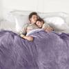 COZYTY Electric Blanket Queen Size, Super Soft Cozy Upgraded Flannel Heated Blanket Dual Control with 5 Heating Levels & 10 Hours Auto Off, Fast Heating & Overheat Protection, 84" x 90", Lavender view 1