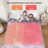 COZYTY Electric Blanket Queen Size, Super Soft Cozy Upgraded Flannel Heated Blanket Dual Control with 5 Heating Levels & 10 Hours Auto Off, Fast Heating & Overheat Protection, 84" x 90", Lavender view 4