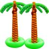 Cagemoga 2 Pack 59 Inch Giant Inflatable Palm Trees Jumbo Large Blow up Coconut Tree for Summer Beach Pool Hawaiian Luau Party Decorations and Photo Booth Prop view 1