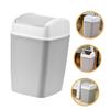 WHAMVOX Office Hotel Car Trash Can Lid Capacity Kitchen Trash Bucket Lid Waste Basket view 4