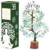 Amethyst & Amazonite Tree of Life for Positive Energy - feng Shui Tree, Fake Bonsai Tree, Crystals and Healing Stones, Money Tree, Room dcor Stone Tree, Healing Crystals, Spiritual Gifts view 1