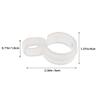 Alipis 20pcs Windproof Clothes Hanger Hooks Fixing Buckles for - Support Plastic Design for Rods for Use view 2
