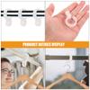 Alipis 20pcs Windproof Clothes Hanger Hooks Fixing Buckles for - Support Plastic Design for Rods for Use view 4