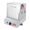 Hot Dog Steamer, 20L, Commercial Hot Dog Steamer for 96 Hot Dogs, Electric Hot Dog Warmer with Drop Down Door Acrylic Window Partition Plate Food Clip, Stainless Steel, Electric Hot Dog Steamer view 4