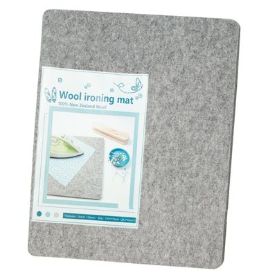 Cabilock Wool Ironing Mat Heat-Resistant Pressing Pad for Ironing Protection Lightweight Insulation Pad for Quilters and Home Use